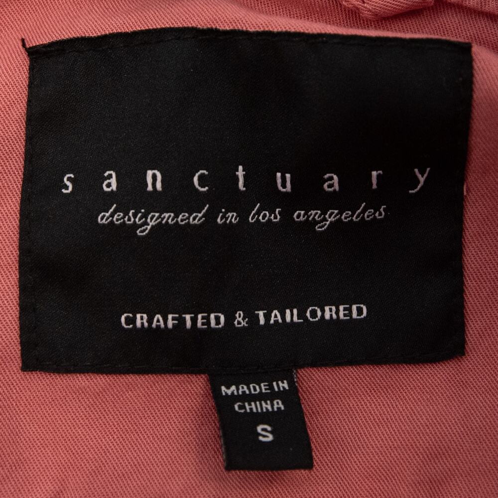 Sanctuary Rose Basic Utility Jacket Size Small - image 5